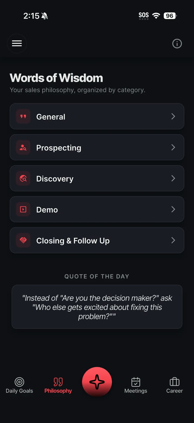 Philosophy & Mindset in RepKit